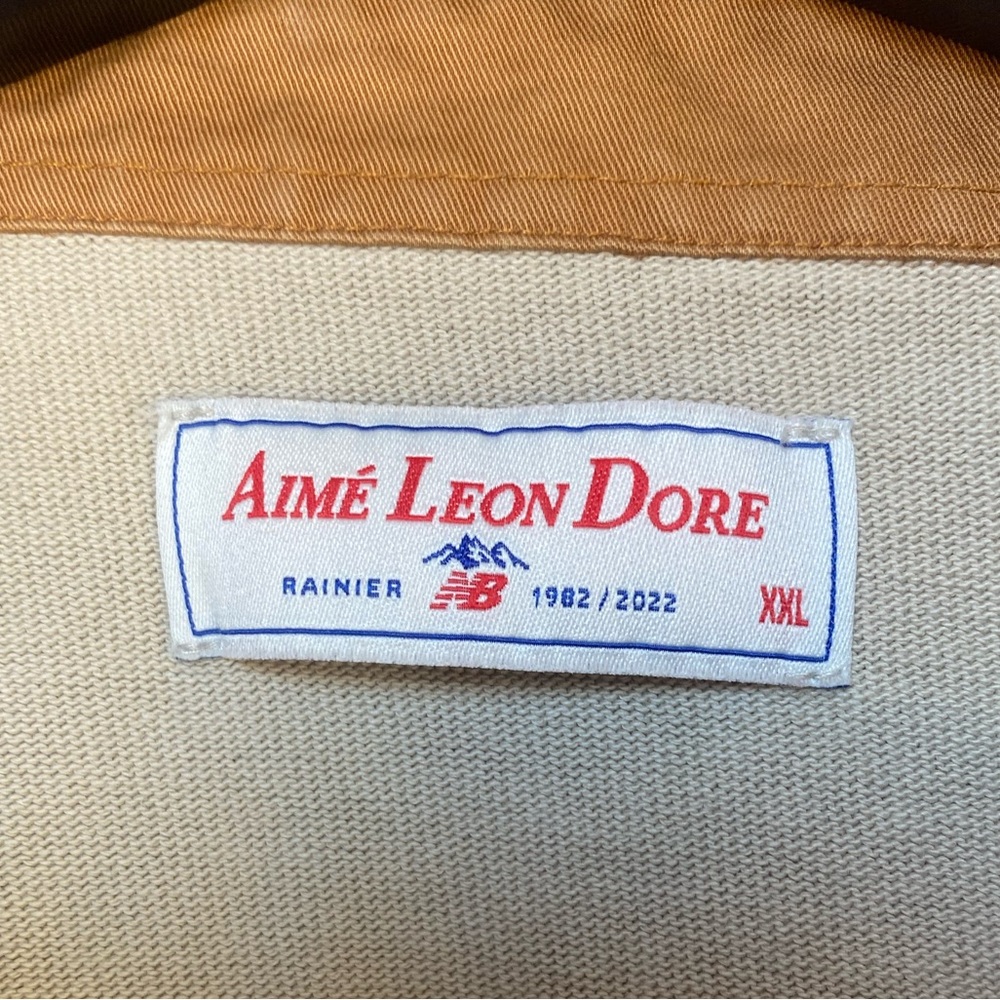 Aime Leon Dore x New Balance XXL Rainier Rugby Long Sleeve Shirt Striped - Picture 4 of 16